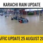 KARACHI RAIN UPDATE 25 AUGUST 2020