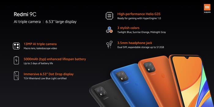 Redmi 9C Price Pakistan, Xiaomi, Redmi 9C