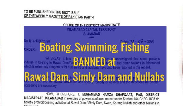 Rawal Dam Islamabad, Boating, Fishing, Swimming