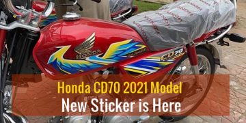 Honda CD 70 2021, Atlas Honda