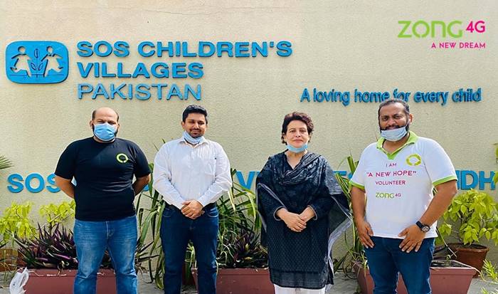 Zong Extends Support to SOS Children’s Village Karachi amid Torrential Rains