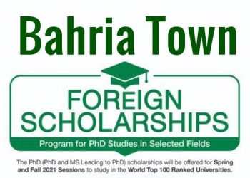 Bahria Town Foreign Scholarships