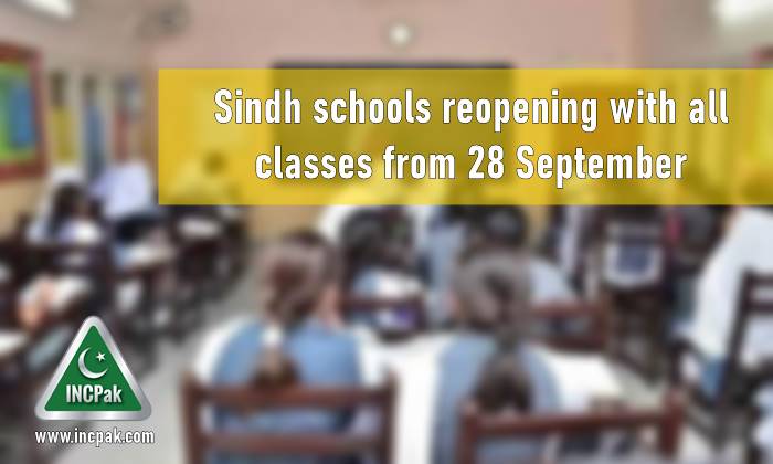 Sindh Schools Reopening, Sindh Schools, Saeed Ghani, Schools Reopening, Reopen Schools