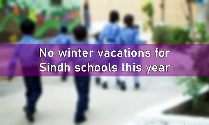 Schools Sindh, Winter Vacations
