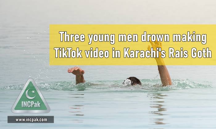 Rais Goth, Drown Rais Goth, Drown TikTok Video, Rais Goth TikTok, TikTok Karachi