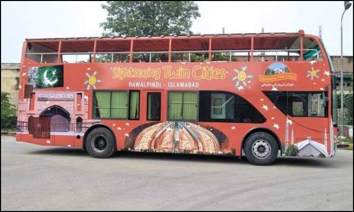 double decker bus Karachi, double decker bus Hyderabad