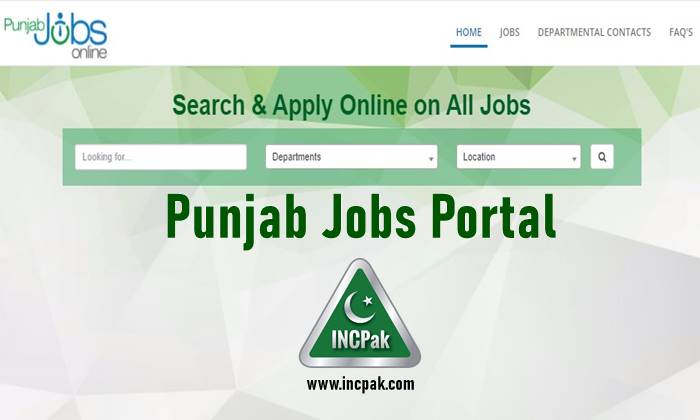 Punjab Jobs Portal, Government Jobs, Punjab Job Portal
