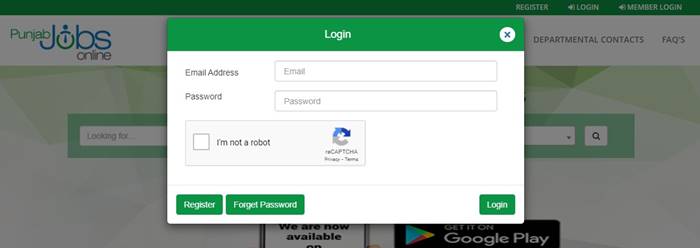 Punjab Jobs Portal, Government Jobs, Punjab Job Portal