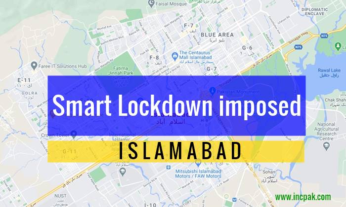 Smart Lockdown Islamabad, Islamabad Smart Lockdown, Islamabad