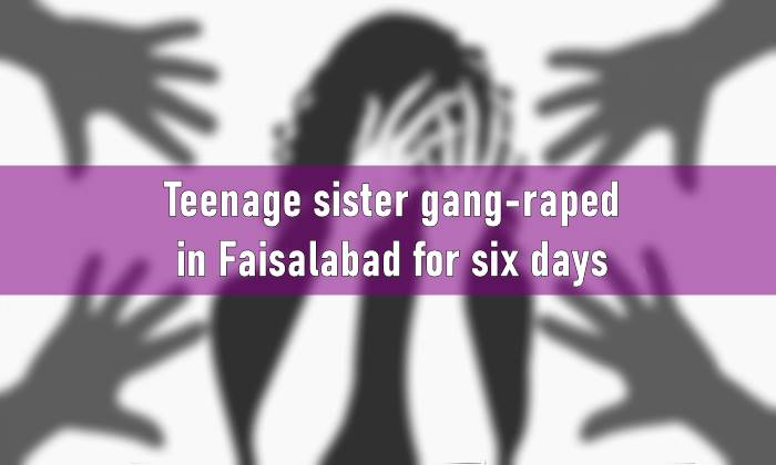 Gang raped Faisalabad, Gang rape Faisalabad, Teenage sister Faisalabad, Gang rape