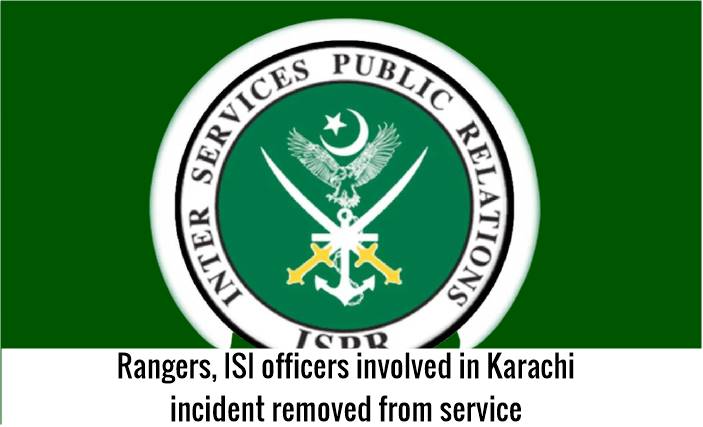 Karachi incident, court of inquiry, rangers, ISI