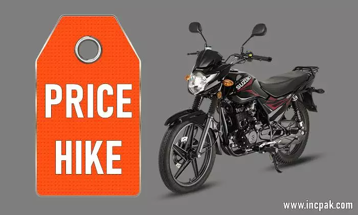 Pak Suzuki Motorcycle Prices Increased November 2020 INCPak