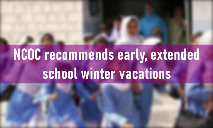 Schools Pakistan, School winter vacations, winter vacations, education ministers