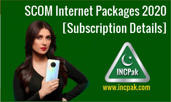 SCOM Internet Packages