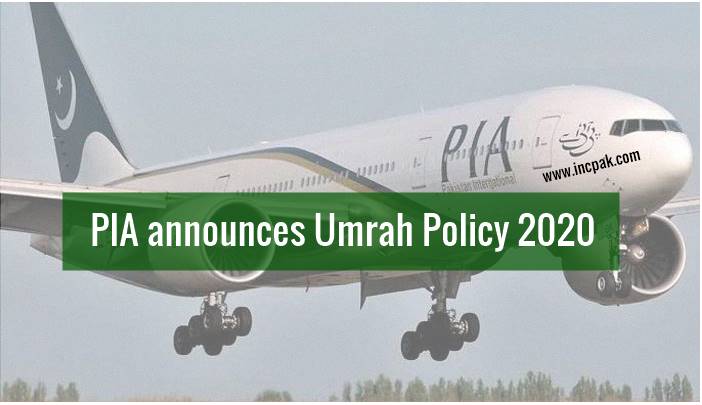 PIA Umrah Policy 2020, PIA Umrah Policy, PIA Umrah Fares