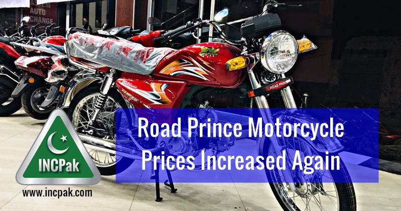 Road Prince Motorcycle Prices Increased AGAIN in November 2020