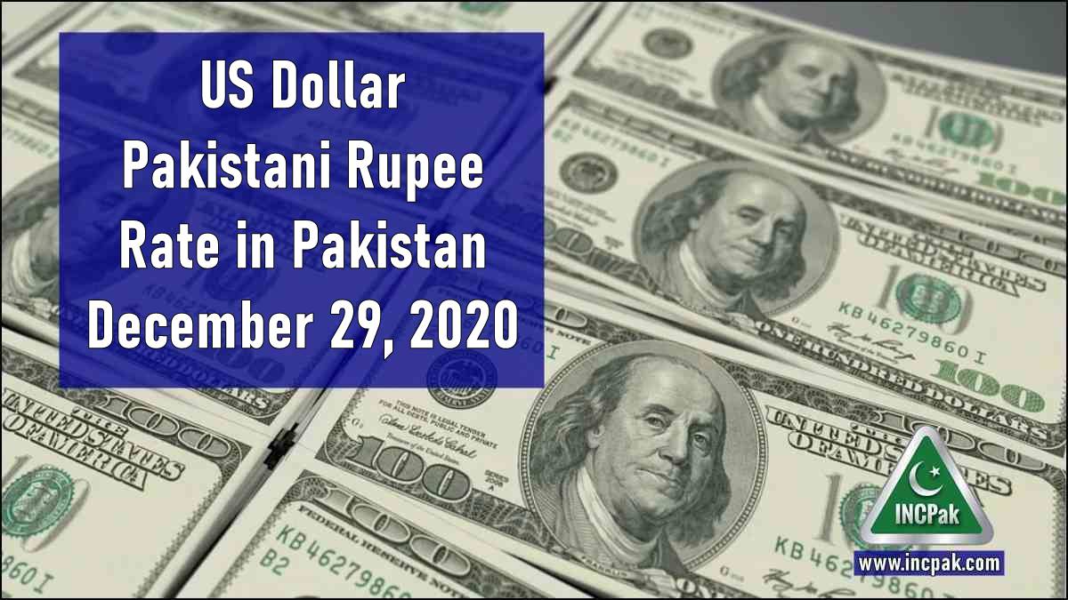 Usd To Pkr Dollar Rate In Pakistan Today 29 December 2020 Incpak