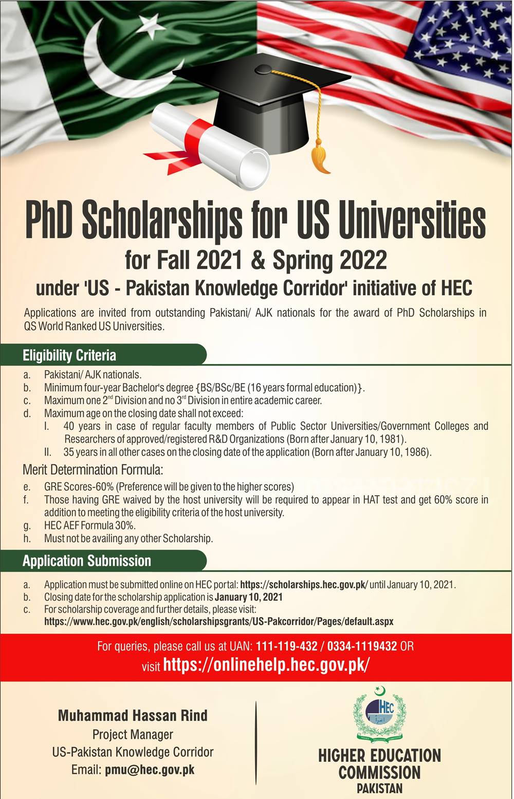 phd scholarships amount