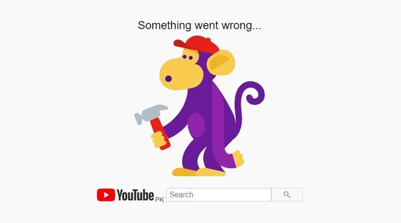 Google down, youtube down. gmail down, google services down
