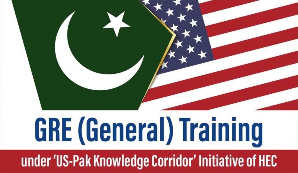 HEC GRE Training, US Pakistan Knowledge Corridor, GRE Training, HEC