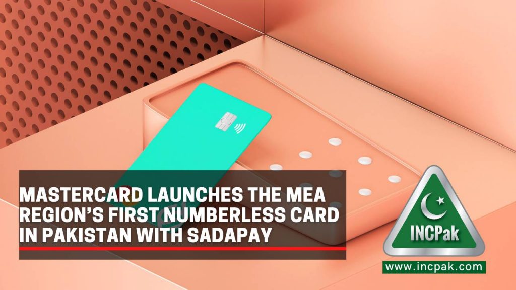 Mastercard issues first numberless cards in Pakistan with Sadapay