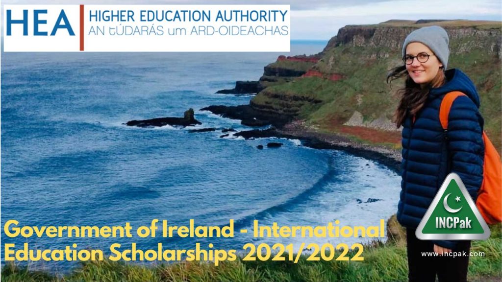Government of Ireland - International Education Scholarships 2021/2022