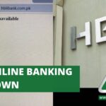 HBL Online Banking website and mobile app is down