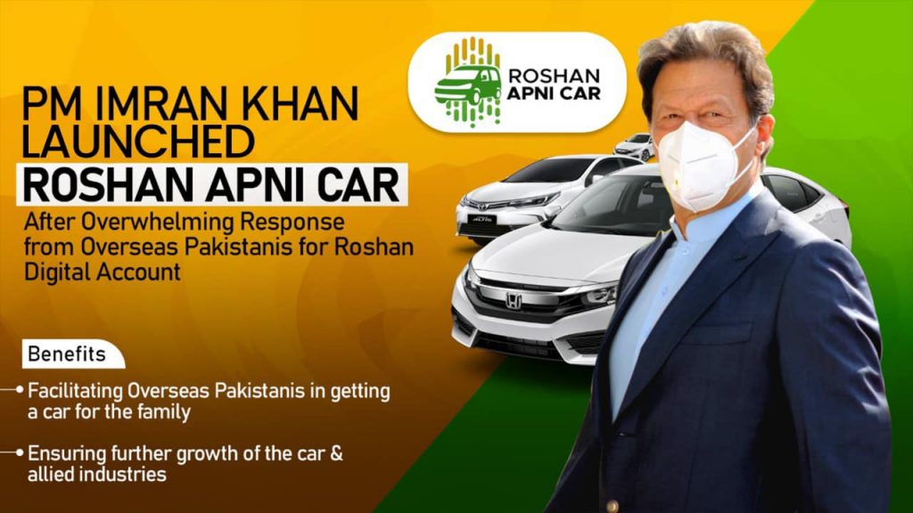 Roshan Apni Car under RDA holders can purchase cars in Pakistan