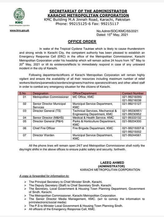 Karachi Weather, Cyclone Tauktae, Karachi Rain