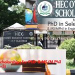 HEC Overseas Scholarships for PhD  MSMPhil Phase III Batch 3