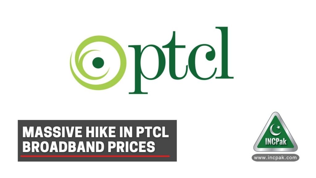 PTCL Broadband Prices, PTCL Broadband, PTCL