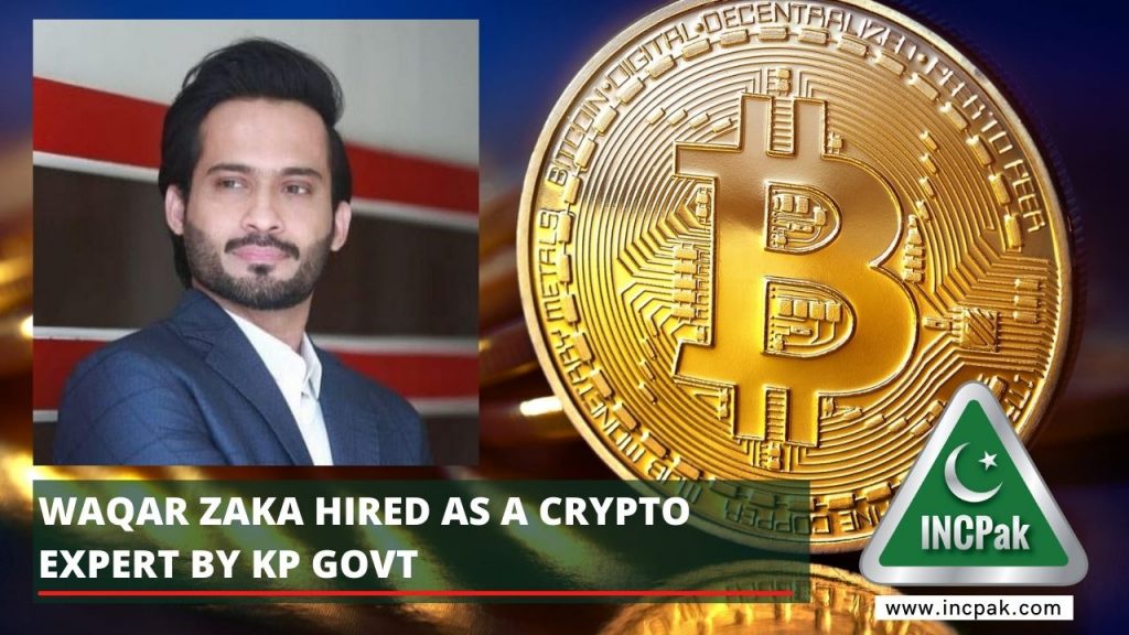 Waqar Zaka hired as a Crypto Expert by KP Govt