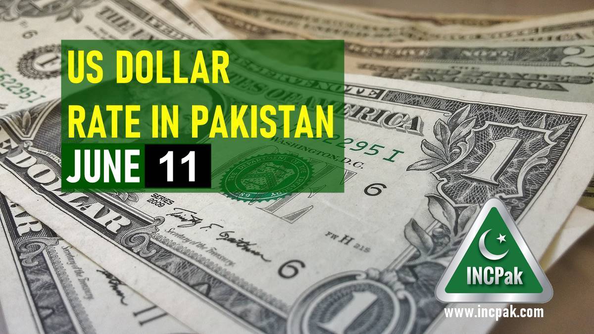 Usd To Pkr Dollar Rate In Pakistan Today 11 June 2021 Incpak