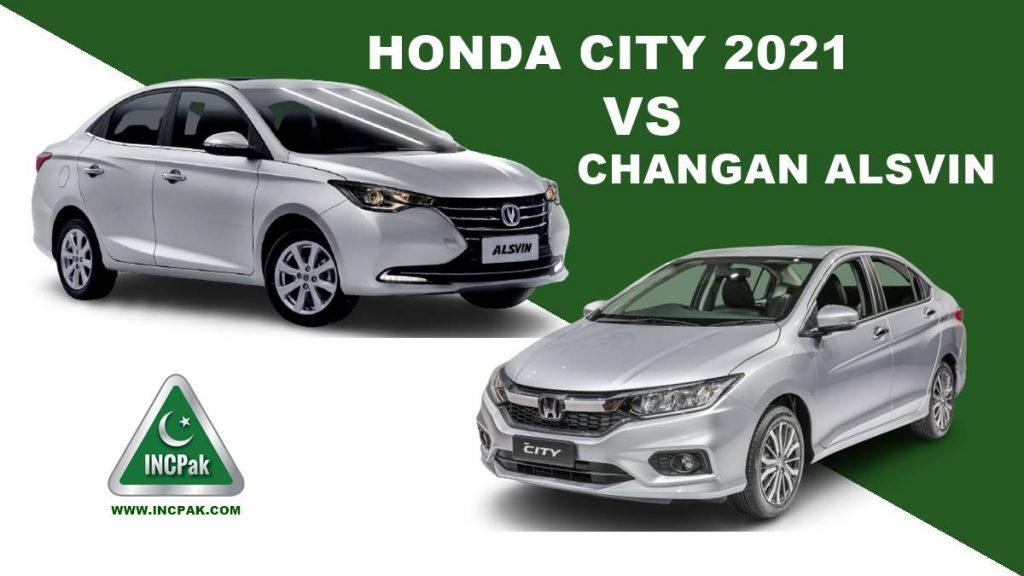 Honda City 2021 vs Changan Alsvin, New Honda City 2021 vs Changan Alsvin, 6th Generation Honda City, Changan Alsvin, Honda City 2021