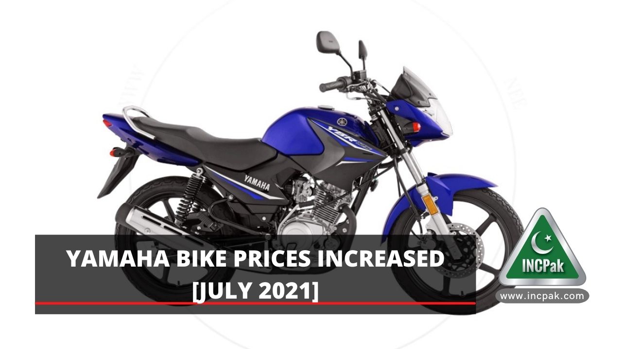 Yamaha Bike Prices Increased July 21 Incpak