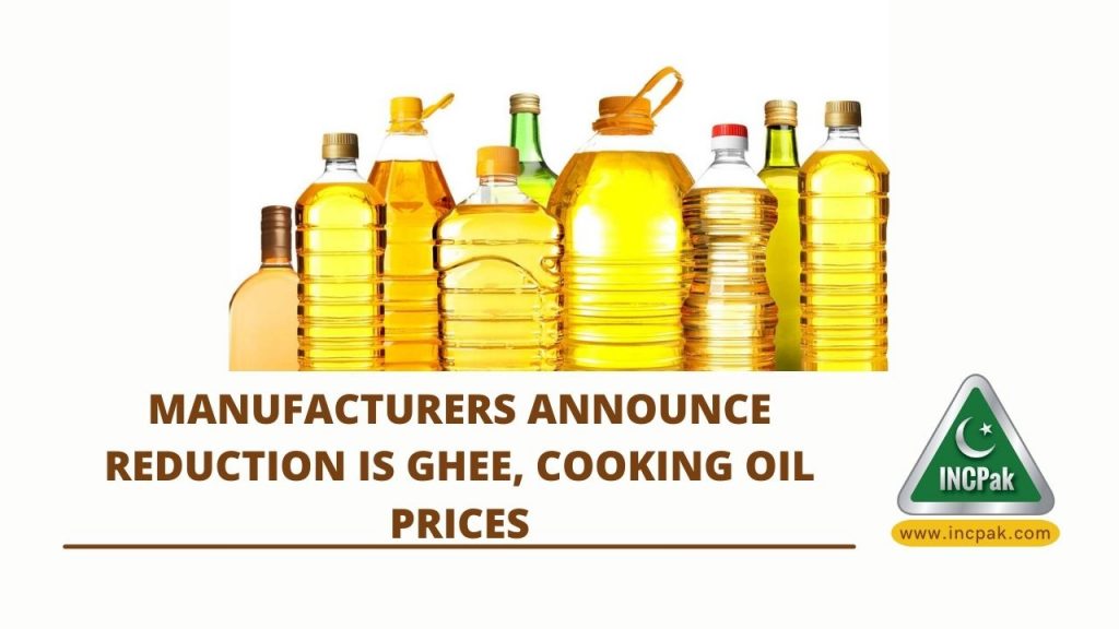 Cooking Oil, Ghee, Cooking Oil Prices, Ghee Prices