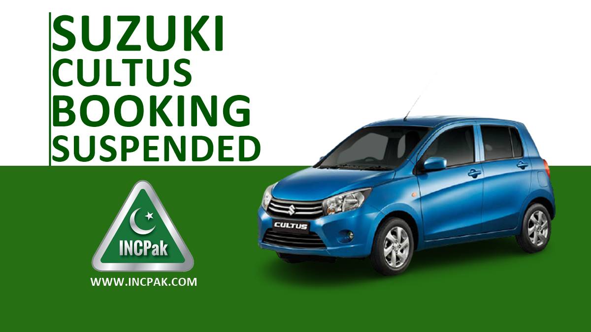 Suzuki Cultus Booking, Suzuki Cultus