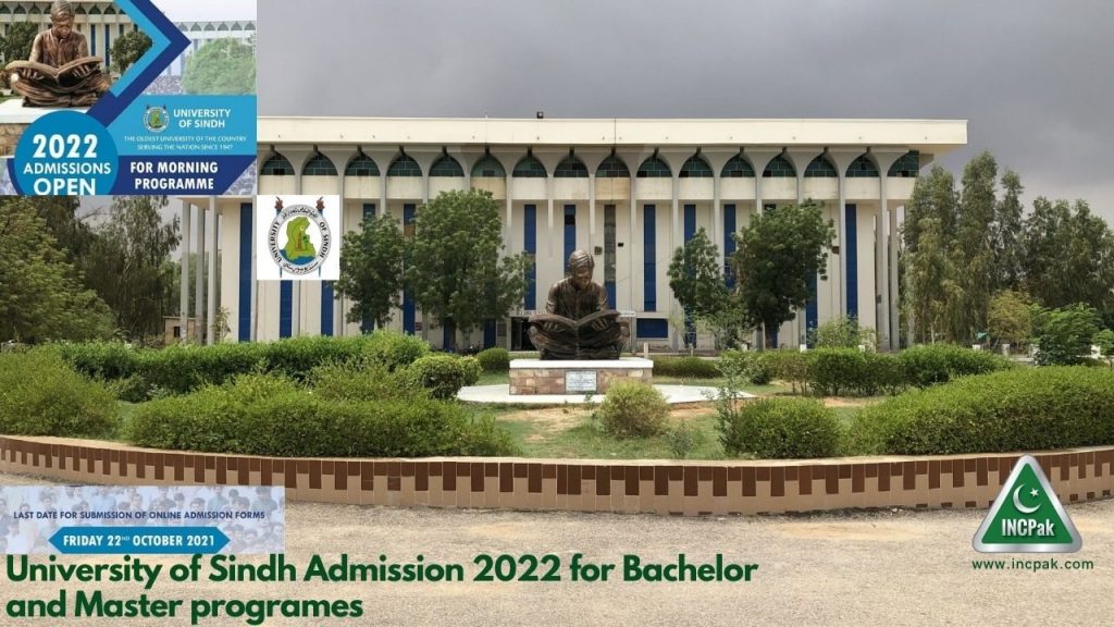 university of sindh phd admission 2022