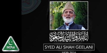 Syed Ali Shah Geelani passed away