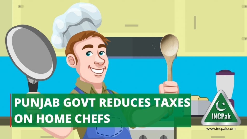 Punjab Govt reduces taxes on home chefs