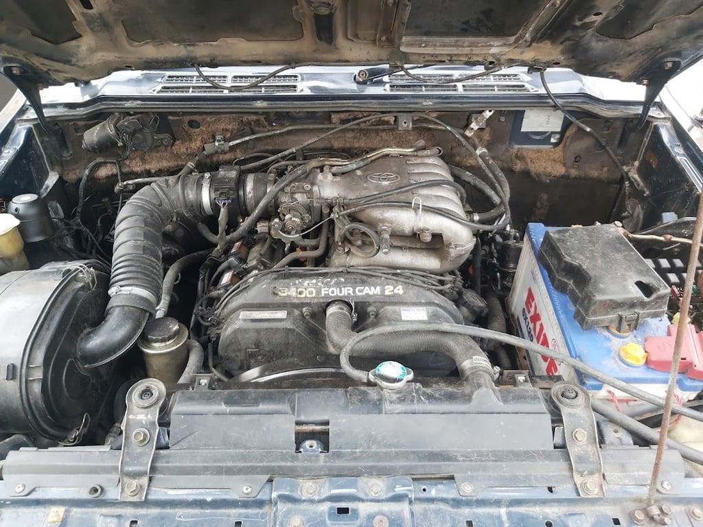 Pajero, Toyota 5VZ-FE, Mitsubishi Pajero Intercooler, Mitsubishi Pajero