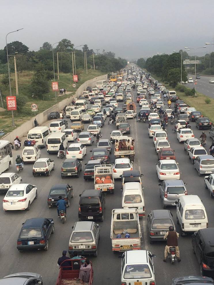 TLP Long March, TLP Dharna, Faizabad, Rawalpindi, Islamabad, Murree Road