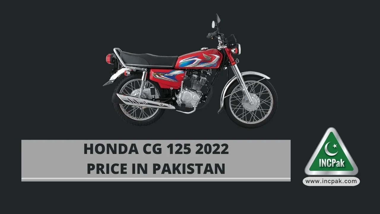 Honda cg best sale 125 price 2021