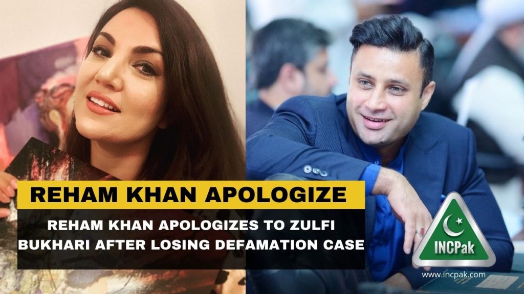 Reham Khan, Zulfi Bukhari