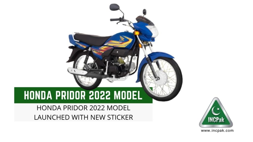 Honda Pridor 2022, Honda Pridor 2022 Price in Pakistan, Honda Pridor 2022 Model