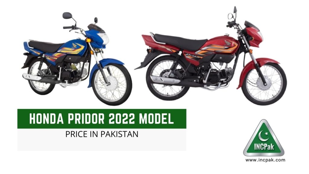Honda Pridor 2022 Price in Pakistan, Honda Pridor 2022