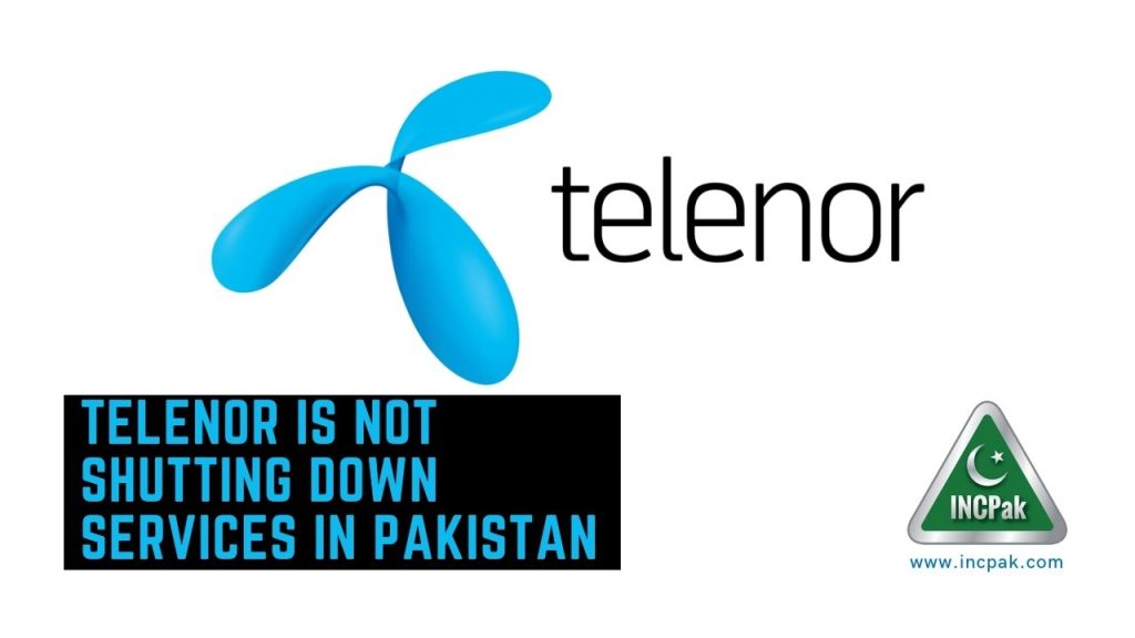 Telenor Shutting Down, Telenor