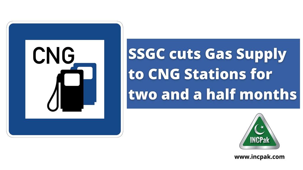 SSGC suspends Gas supply to CNG sector for two and half months
