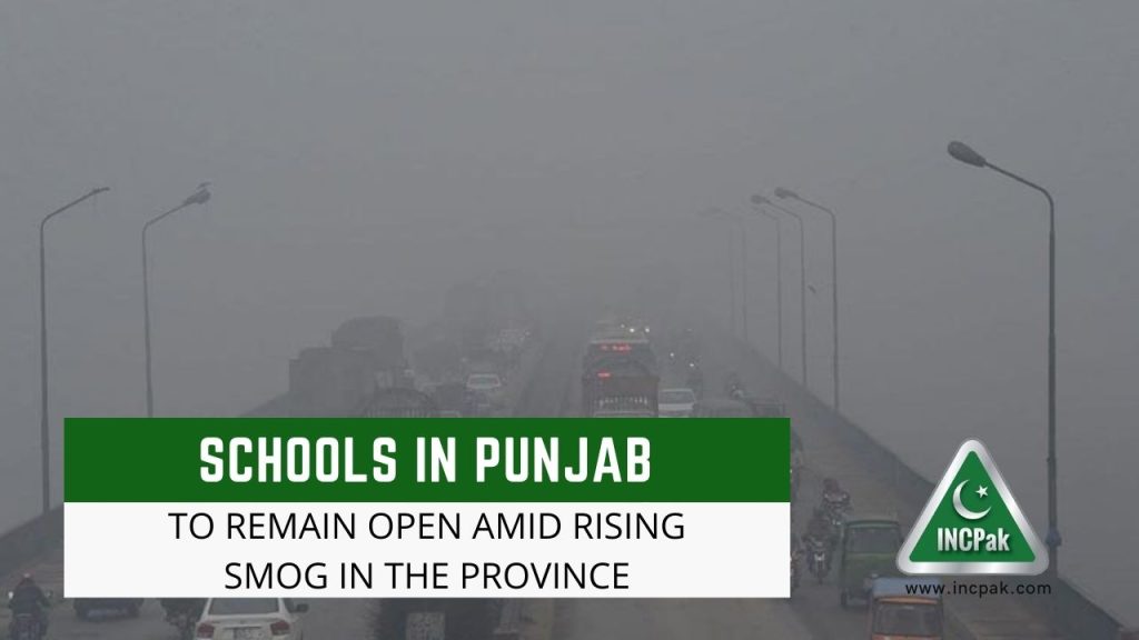 Schools in Punjab, Punjab Schools, Smog