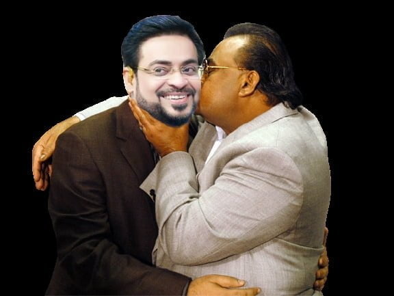 Amir Liaquat, Altaf Hussain